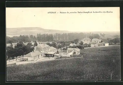 AK Avenay, Maison de retraite Saint-Joseph et le derrière des Ecoles, Kurhaus