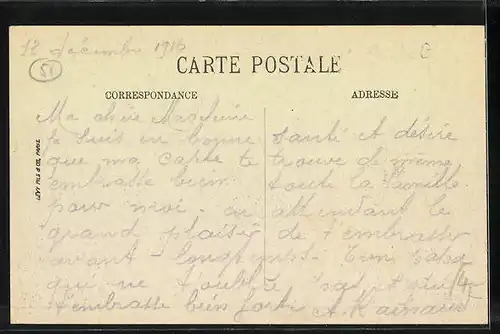 AK Vandeuil, Partie houte du Village, Totale