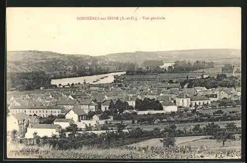 AK Bonnieres-sur-Seine, Vue generale