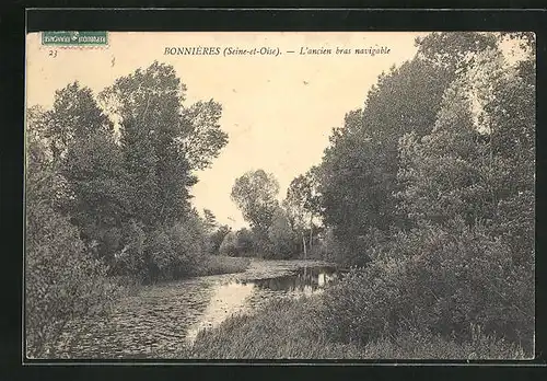 AK Bonnieres, l'ancien bras navigable