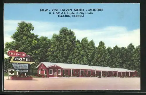 AK Claxton, GA, New Rest haven Motel