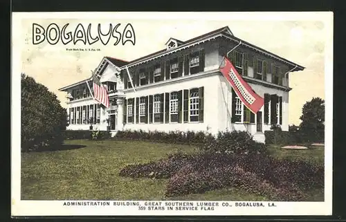 AK Bogalusa, LA, Administration building great southern lumber co.