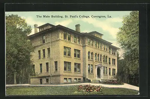 AK Covington, LA, the Main Building, St. Paul's College