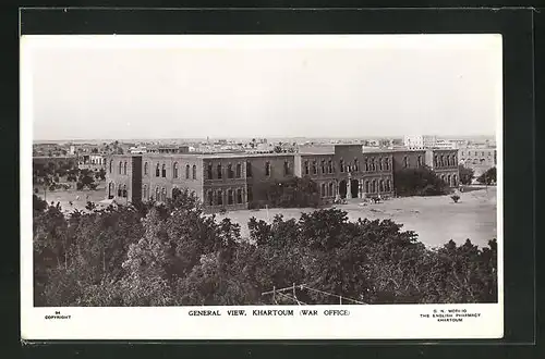 AK Khartoum, View of the War Office