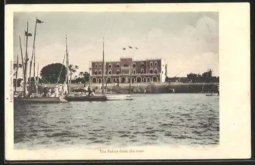 AK Khartoum, The Palace from the river