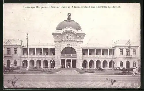 AK Laurenco Marques, Offices of Railway Administration and Entrance to Station