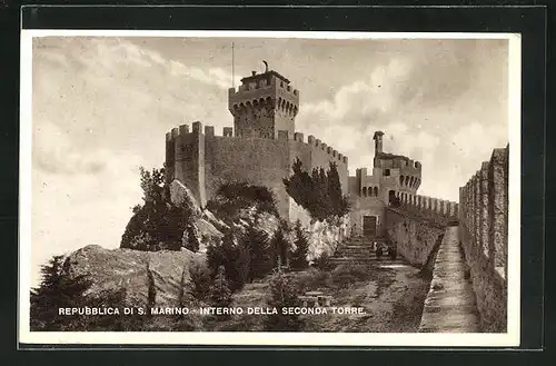 AK San Marino, Interno della Seconda Torre