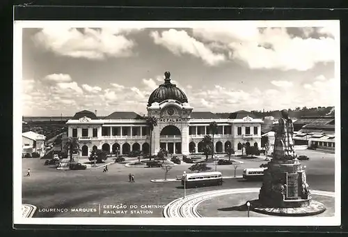 AK Lourenco Marques, Railway Station, Bahnhof
