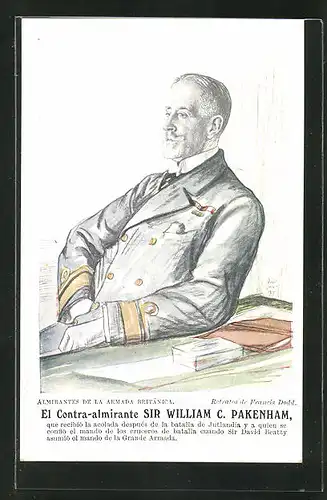 AK El Contra-almirante Sir William C. Pakenham