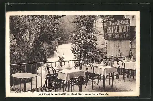 AK Allevard-les-Bains, Hotel Restaurant de la Cascade