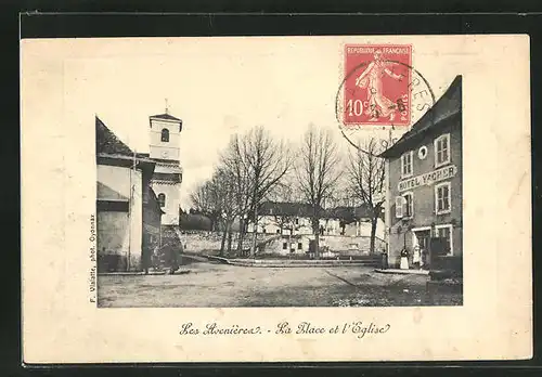 AK Les Avenières, La Place et l`Eglise