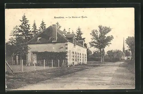 AK Roncheres, La Mairie et l`Ecole