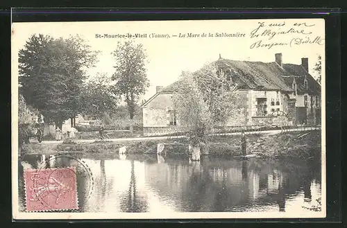 AK St-Maurice-le-Vieil, La Mare de la Sablonniere