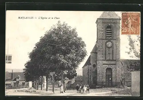 AK Marsangis, L`Église et la Place