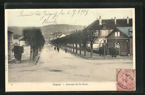 AK Joigny, Avenue de la Gare