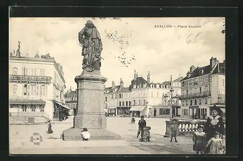 AK Avallon, Place Vauban