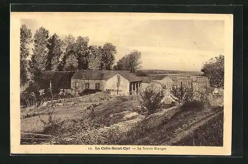 AK La Celle-Saint-Cyr, La Scierie Branger