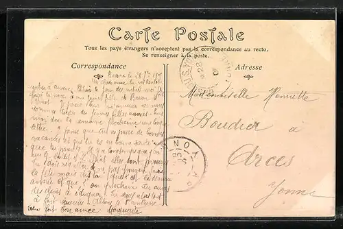 AK Bassou-sur-Yonne, Route d`Auxerre, Häuserfassaden an breiter Strasse