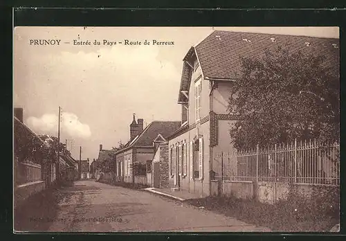 AK Prunoy, Entree du Pays, Route de Perreux