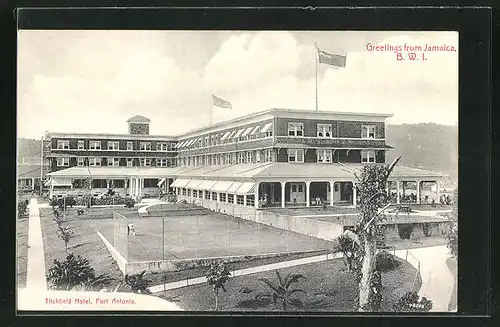 AK Port Antonio, Blick auf das Titchfield Hotel