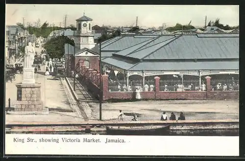 AK Kingston, King Street showing Victoria Market