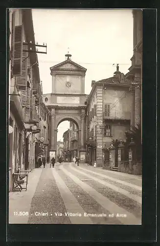 AK Chieri, Via Vittorio Emanuele ed Arco
