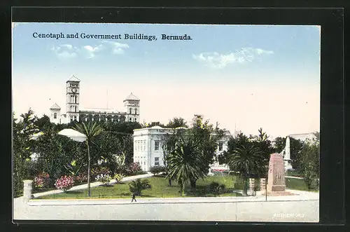 AK Bermuda, Cenotaph and Government Buildings