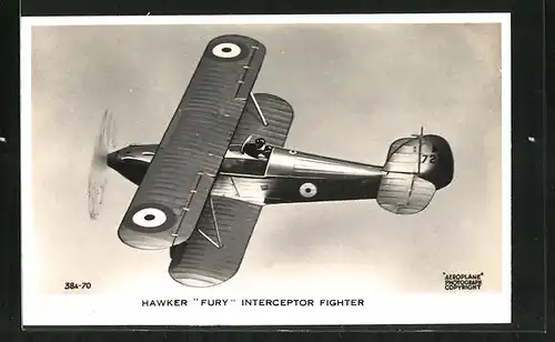AK Hawker Fury Interceptor Fighter