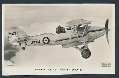 AK Hawker Demon Fighter Biplane