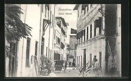 AK Zanzibar, View of Main Street