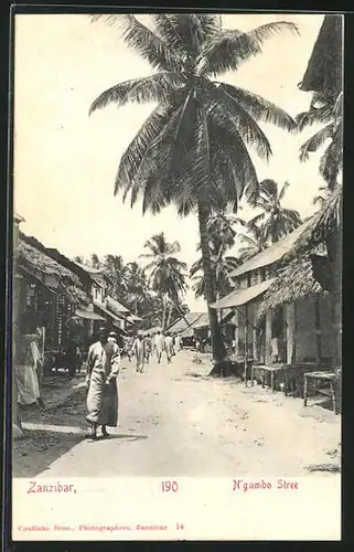 AK Zanzibar, N`gambo Street, Strassenpartie