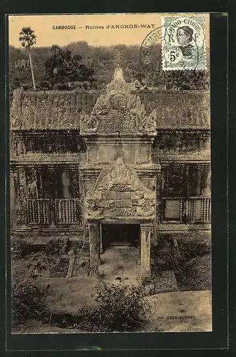 AK Angkor-Wat, historische Ruine