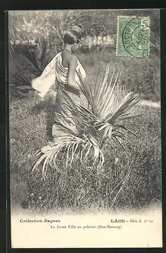 AK Ban-Mouang, La Jeune Fille au Palmier