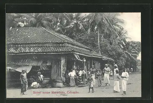 AK Colombo, Street scene Maradana