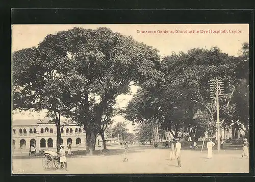 AK Colombo, Cinnamon Gardens, showing the Eye Hospital