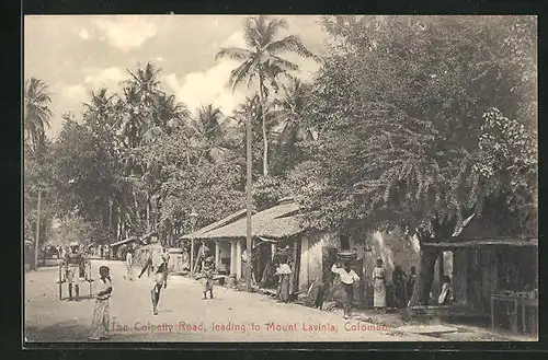 AK Colombo, Colpetty Road, leading to Mount Lavinia, Ortspartie