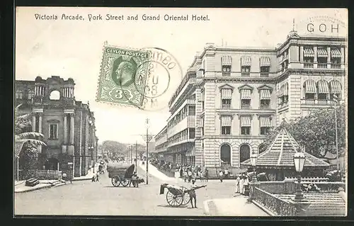 AK Colombo, Victoria Arcade, York Street and Grand Oriental Hotel