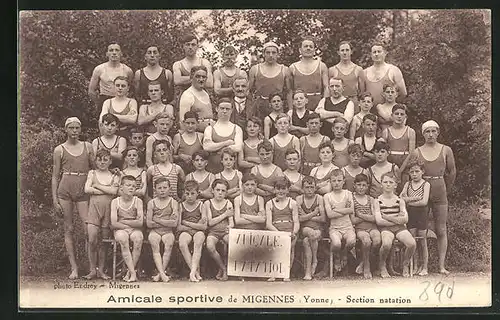 AK Migennes, Section natation