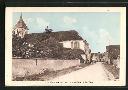 AK Champlost, Grande-Rue, Le Bas