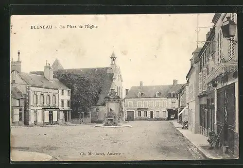 AK Bleneau, La place de l`Eglise