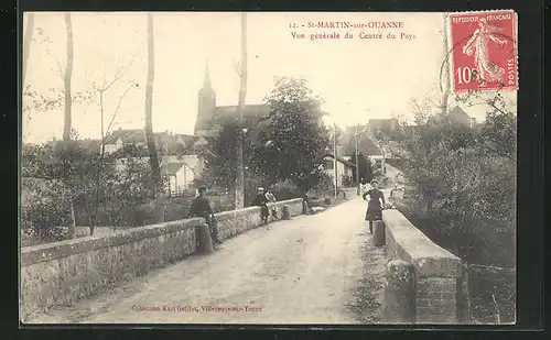 AK St-Martin-sur-Ouanne, Vue generale du Centre du Pays