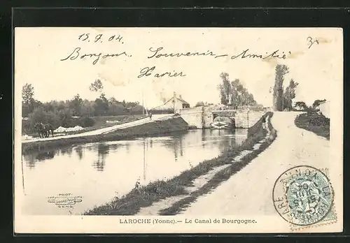 AK Laroche, Le Canal de Bourgogne