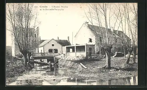 AK Crain, L`Ancien Moulin et la Nouvelle Passerelle