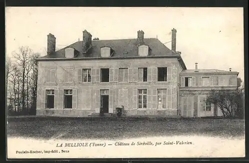 AK La Belliole, Chateau de Sèrèville, par Saint-Valerien