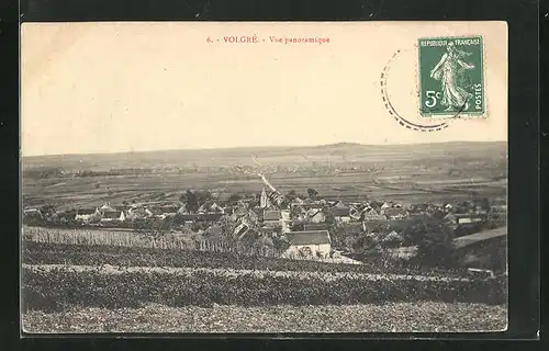 AK Volgré, Vue panoramique, Ortsansicht mit Blick ins Land