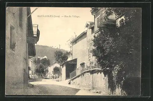 AK Ravilloles, Bas du Village, Strassenpartie
