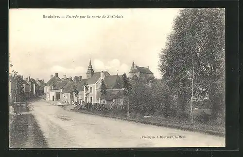 AK Bouloire, Entree par la route de St-Calais