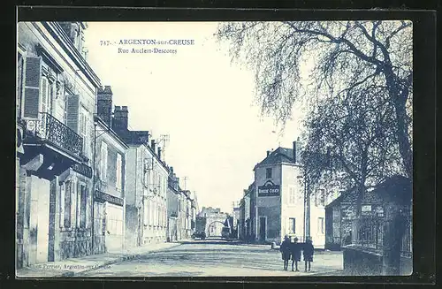 AK Argenton-sur-Creuse, Rue Auclert-Descotes