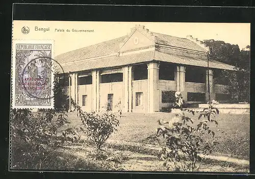 AK Bangui, Palais du Gouvernement