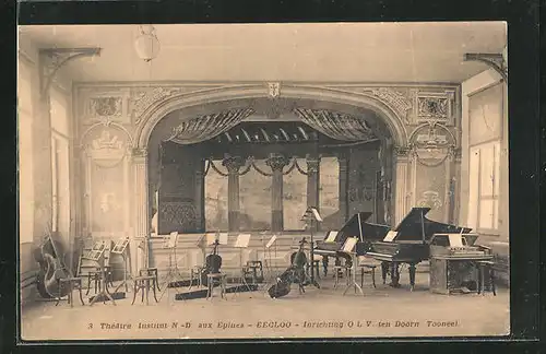 AK Eecloo, Théâtre Institut N.-D. aux Epines, Leeres Orchester